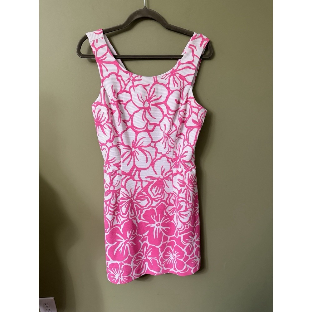 Lilly Pulitzer Pink & White Floral Sheath